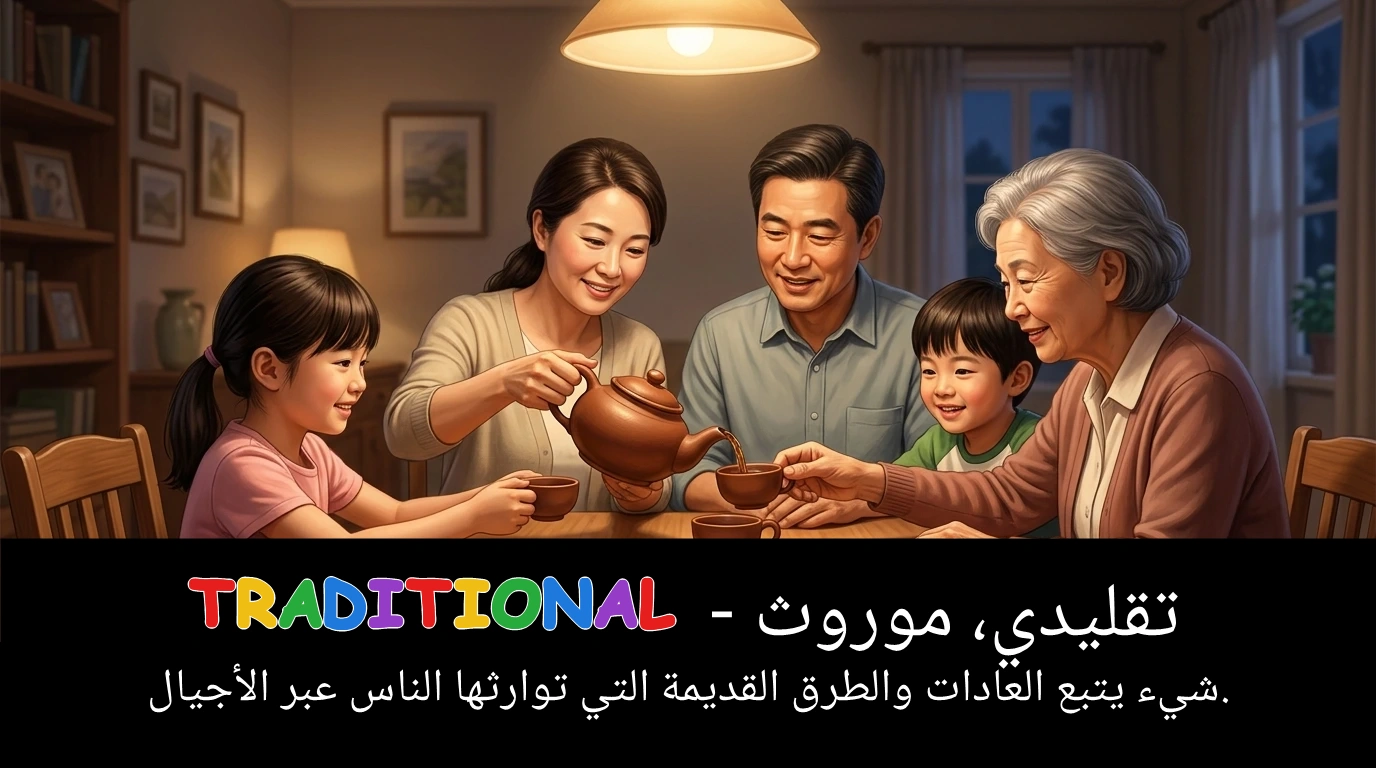 Arabic Illustration for traditional